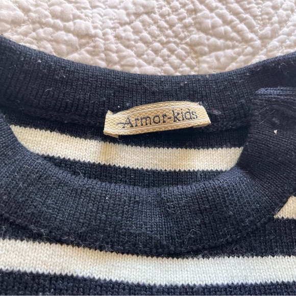 Fisherman jumper kids - wool & acrylic - 10 years old - Picture 6 of 7